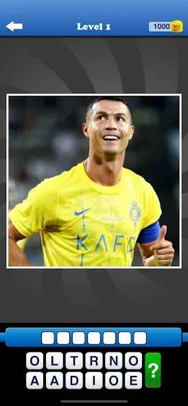 Whos the Player? Football Quiz  [МОД Бесконечные монеты] Screenshot 1