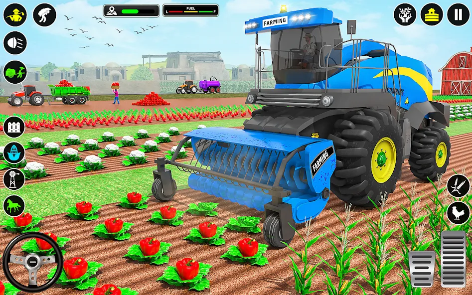 Tractor Farming: Tractor Games (Тракторное хозяйство)  [МОД Unlimited Money] Screenshot 2