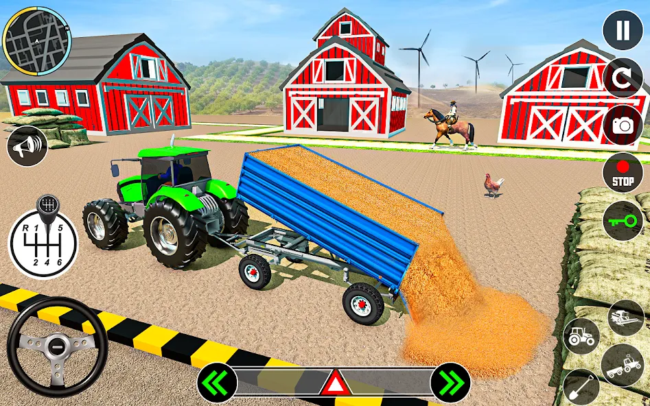 Tractor Farming: Tractor Games (Тракторное хозяйство)  [МОД Unlimited Money] Screenshot 5