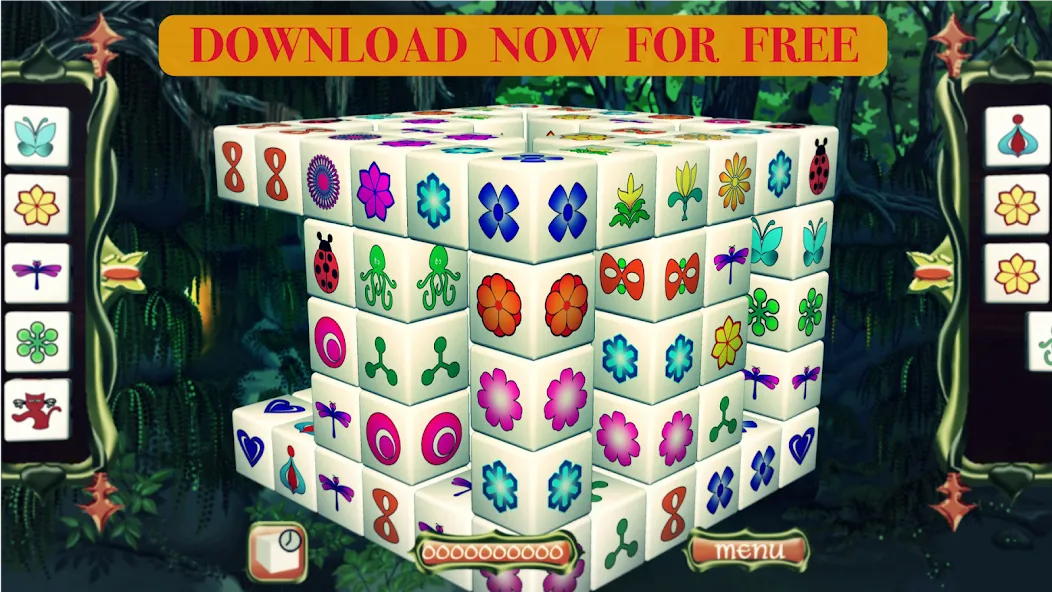 FAIRY MAHJONG - 3D Majong  [МОД Много монет] Screenshot 5