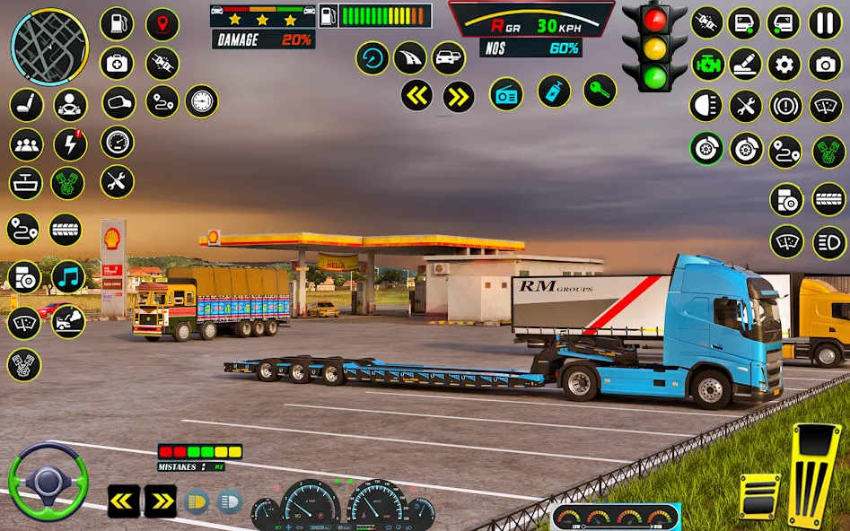 US Truck Simulator Game 2022 (Трак Симулятор)  [МОД Unlimited Money] Screenshot 4