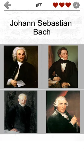 Famous Composers Portrait Quiz  [МОД Все открыто] Screenshot 2