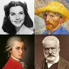 Скачать взломанную Famous People - History Quiz  [МОД Бесконечные деньги] - полная версия apk на Андроид