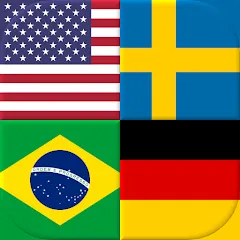 Взлом Flags of All World Countries  [МОД Меню] - последняя версия apk на Андроид