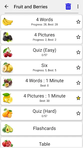 Fruit and Vegetables - Quiz  [МОД Unlocked] Screenshot 5