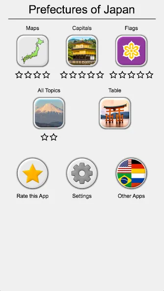 Prefectures of Japan - Quiz  [МОД Unlimited Money] Screenshot 3