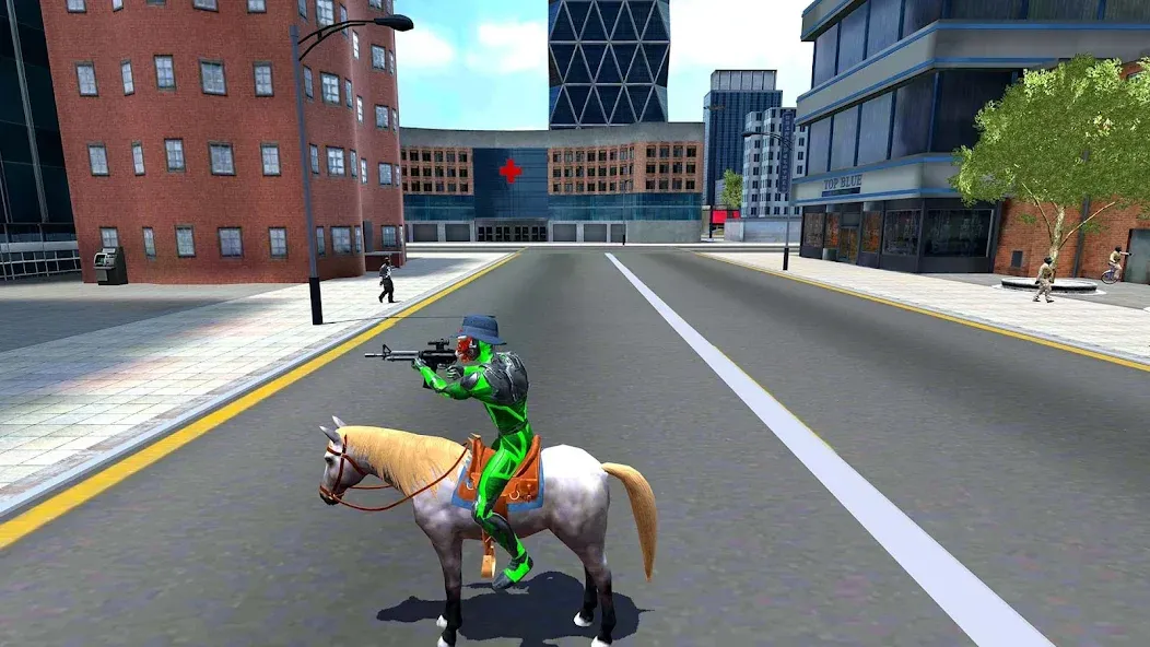 Rope Frog Ninja Hero Car Vegas (Роуп Фрог Ниндзя Герой Кар Вегас)  [МОД Mega Pack] Screenshot 5