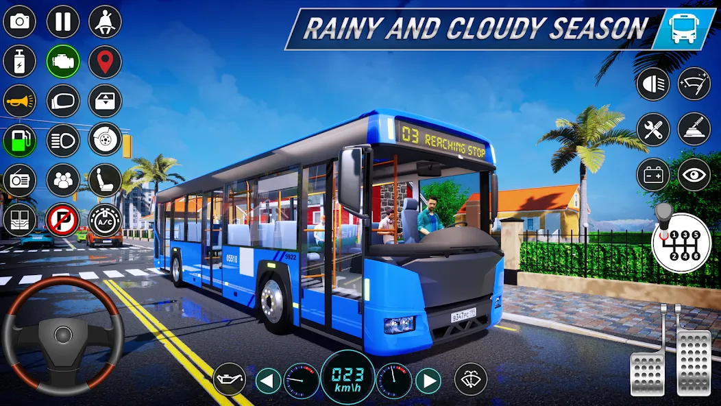 City Bus Simulator: Bus Games (Риал Сити Бас Симулятор Геймс)  [МОД Меню] Screenshot 5