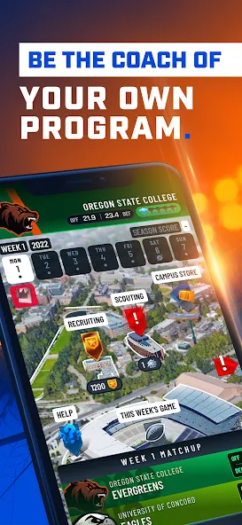 The Program: College Football (Зе Програм)  [МОД Все открыто] Screenshot 1