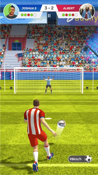 Football World - Real People (Футбол Ворлд)  [МОД Unlocked] Screenshot 2