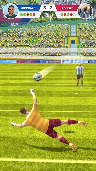 Football World - Real People (Футбол Ворлд)  [МОД Unlocked] Screenshot 3