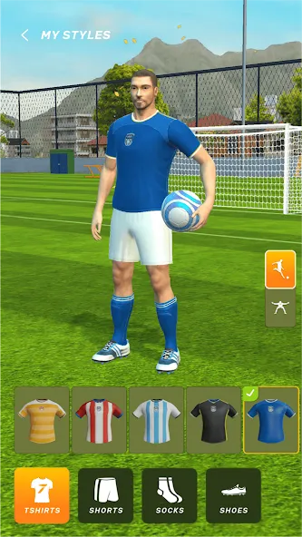 Football World - Real People (Футбол Ворлд)  [МОД Unlocked] Screenshot 5