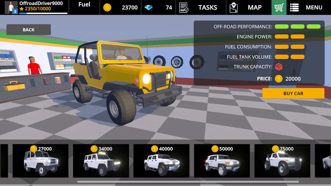 Driving Zone: Offroad Lite (Драйвинг зоне)  [МОД Много денег] Screenshot 5