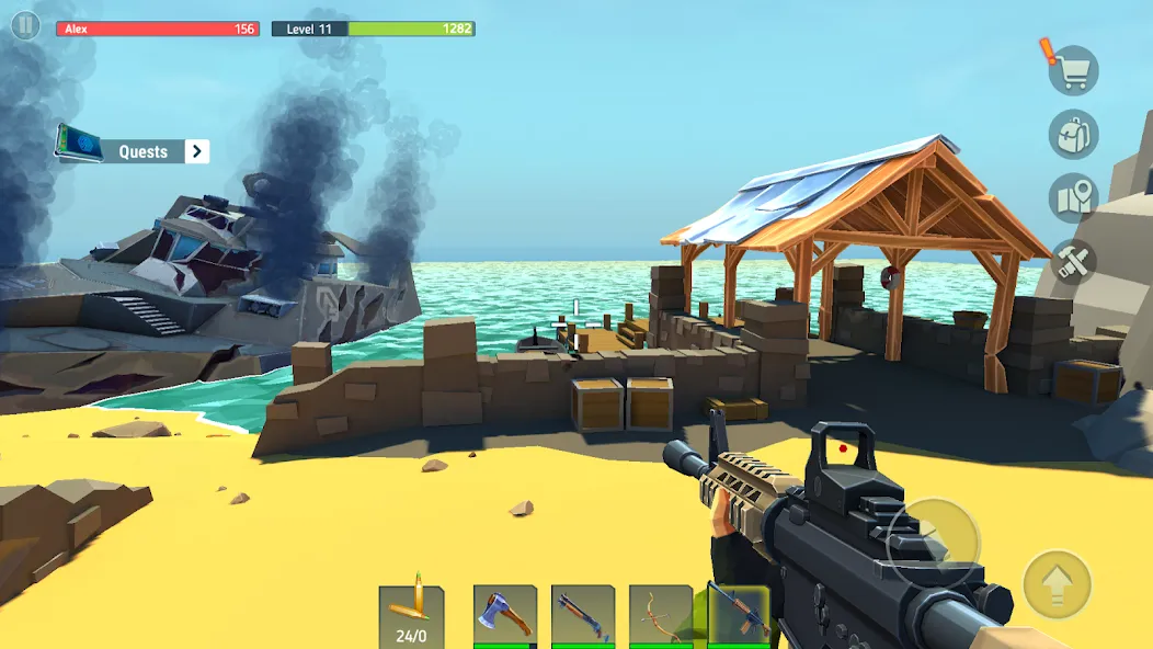 TEGRA: Zombie survival island (Тегра)  [МОД Unlocked] Screenshot 2