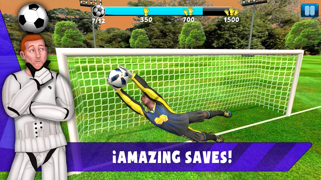 Soccer Goalkeeper 2024 (Соккер Голкипер 2022)  [МОД Меню] Screenshot 2