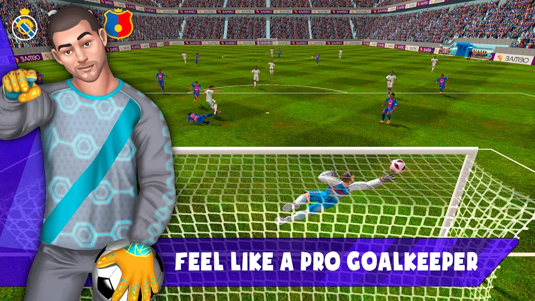 Soccer Goalkeeper 2024 (Соккер Голкипер 2022)  [МОД Меню] Screenshot 4