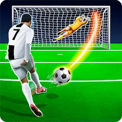 Взломанная Shoot Goal - Soccer Games 2022 (Шут Гоал)  [МОД Бесконечные деньги] - полная версия apk на Андроид