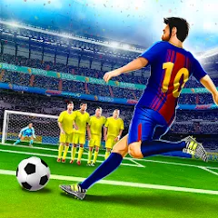 Скачать взломанную Shoot Goal: World Leagues (Шут Гоал)  [МОД Много монет] - полная версия apk на Андроид