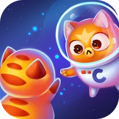Взломанная Space Cat Evolution: Kitty col  [МОД Много денег] - последняя версия apk на Андроид