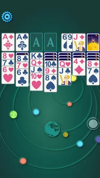 Solitaire Space™ (Солярис Спейс)  [МОД Много денег] Screenshot 4