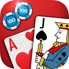 Взломанная Blackjack 21  [МОД Menu] - последняя версия apk на Андроид