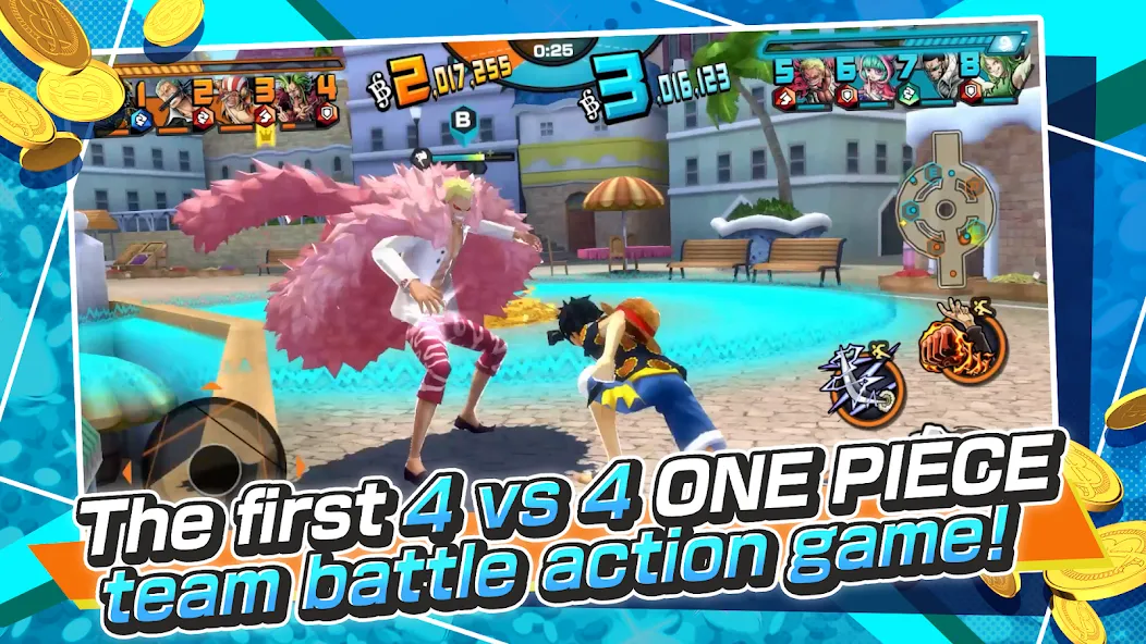 ONE PIECE Bounty Rush (ВАН ПИС Баунти Раш)  [МОД Menu] Screenshot 2