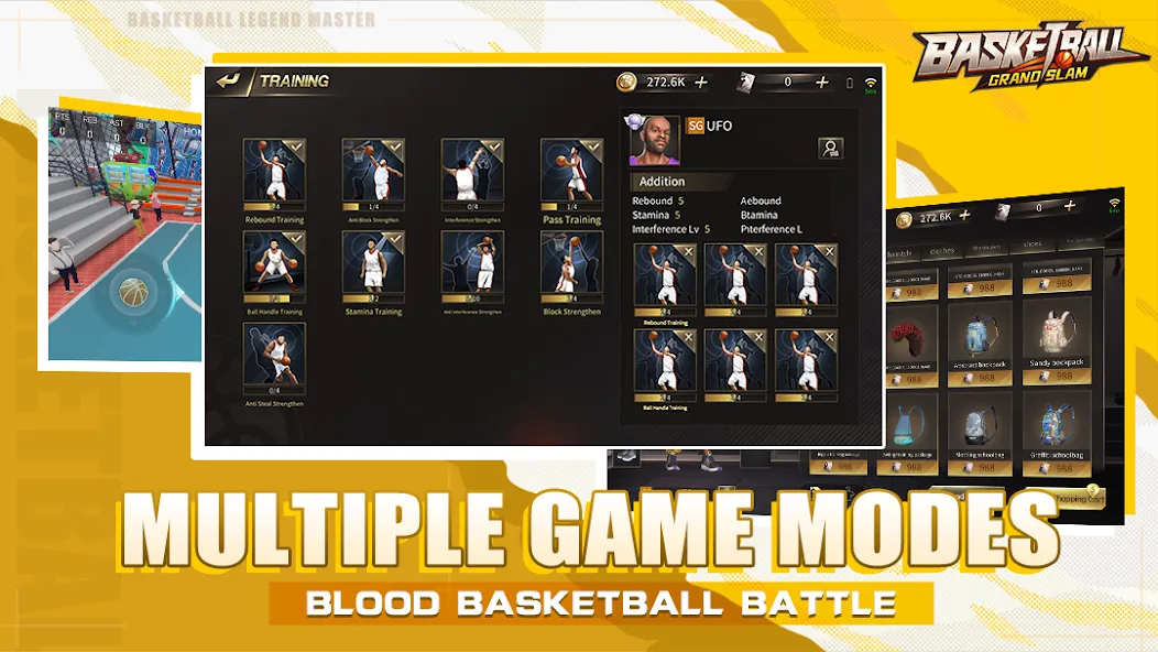 Basketball Grand Slam (Баскетбол Гранд Слэм)  [МОД Бесконечные монеты] Screenshot 4