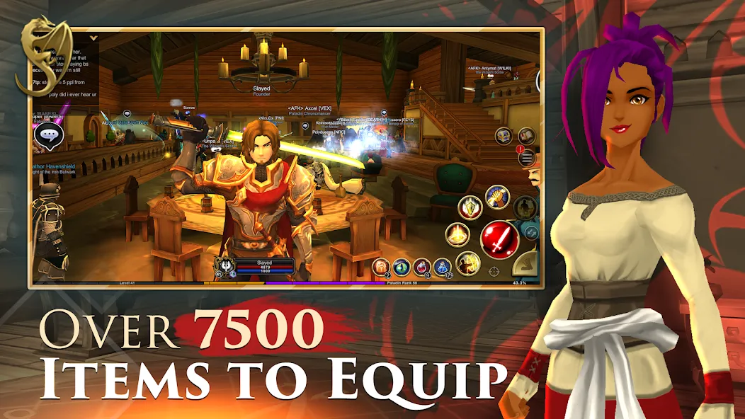 AdventureQuest 3D MMO RPG (АдвенчурКвест 3Д ММО РПГ)  [МОД Unlimited Money] Screenshot 4