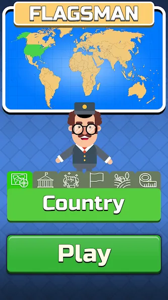 Geography: Flags Quiz Game  [МОД Unlocked] Screenshot 5