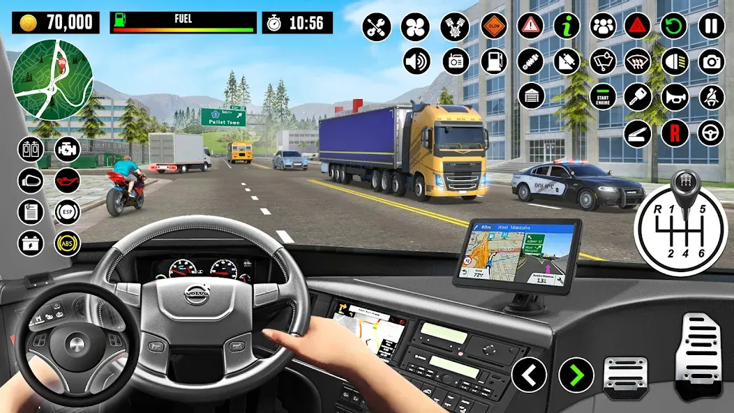 Bus Driving School : Bus Games  [МОД Много денег] Screenshot 3