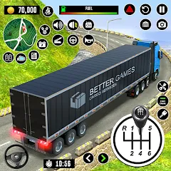 Скачать взлом Truck Games - Driving School  [МОД Mega Pack] - последняя версия apk на Андроид