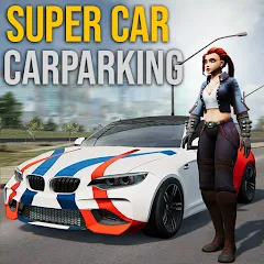 Взлом Super car parking - Car games  [МОД Много денег] - стабильная версия apk на Андроид