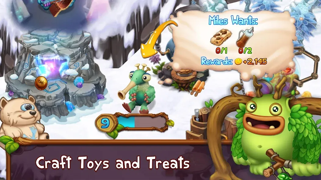 Singing Monsters: Dawn of Fire (Сингинг Монстерс)  [МОД Много денег] Screenshot 2