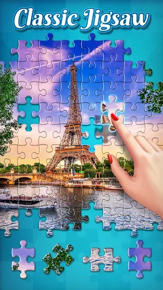 Jigsaw Puzzles  [МОД Бесконечные монеты] Screenshot 1