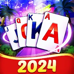 Взломанная Solitaire Tripeaks Diary  [МОД Unlocked] - полная версия apk на Андроид