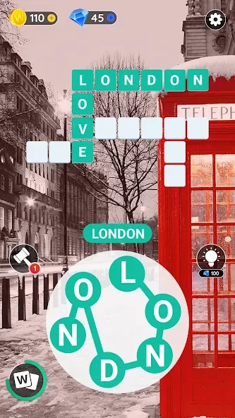 Word City: Connect Word Game (Ворд Сити)  [МОД Mega Pack] Screenshot 1