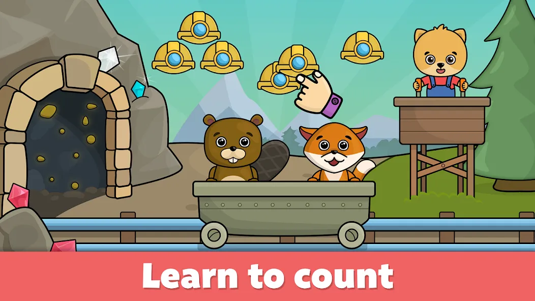 Bimi Boo Baby Learning Games  [МОД Меню] Screenshot 4