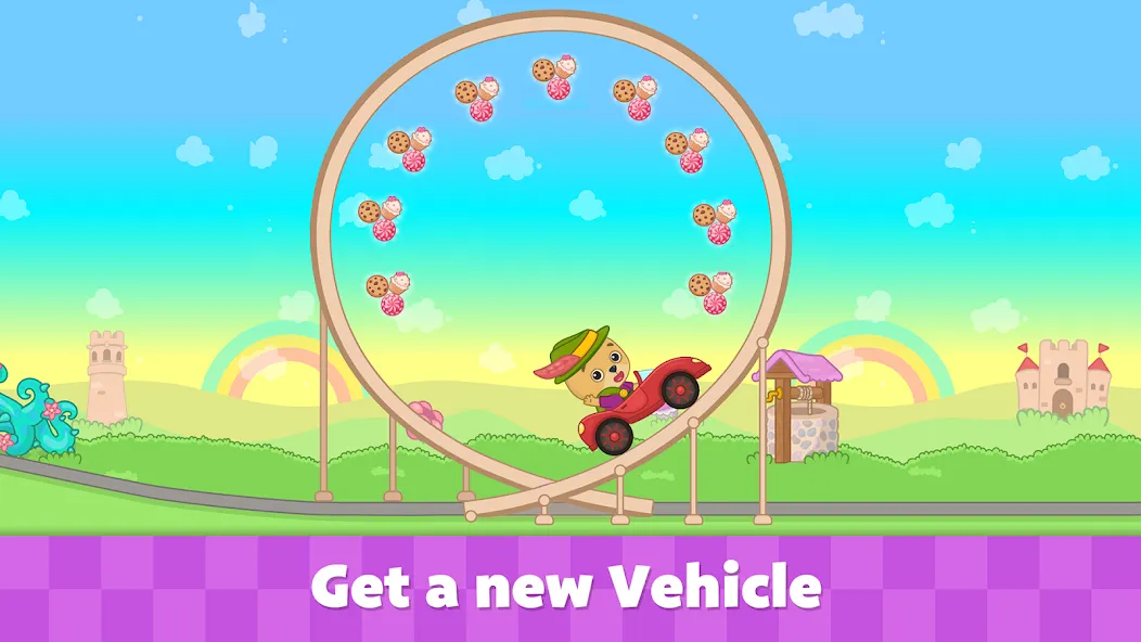 Bimi Boo Car Games for Kids  [МОД Много денег] Screenshot 2