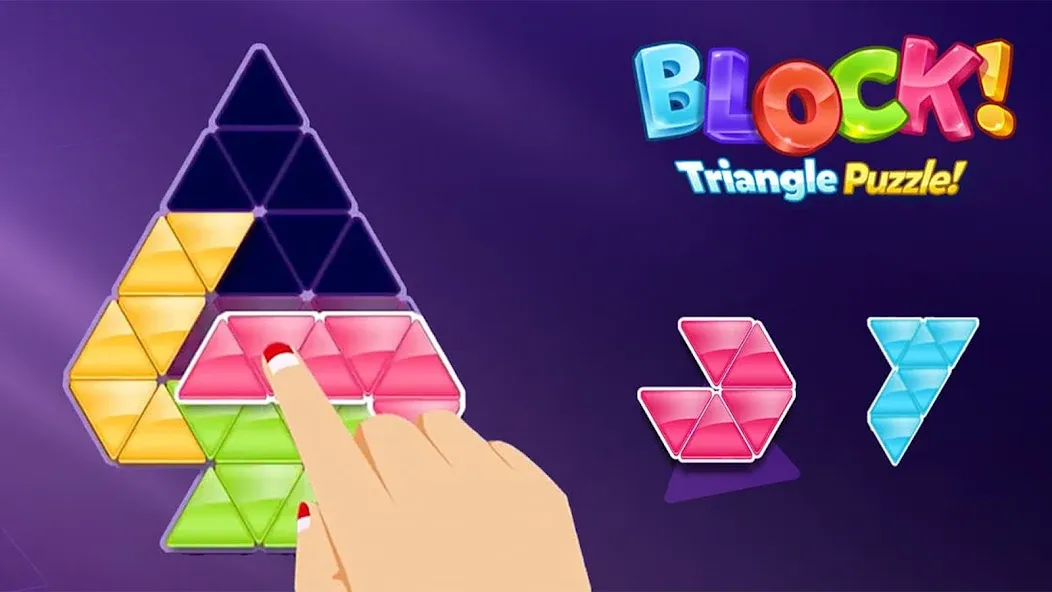 Block! Triangle Puzzle:Tangram  [МОД Много денег] Screenshot 2