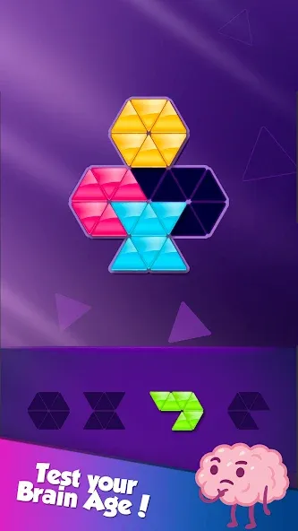 Block! Triangle Puzzle:Tangram  [МОД Много денег] Screenshot 5