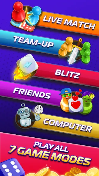 Ludo SuperStar- Board Game  [МОД Menu] Screenshot 2