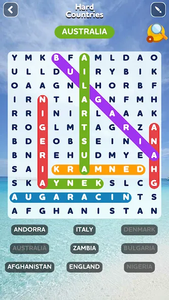 Word Search - Word Puzzle Game  [МОД Unlimited Money] Screenshot 2