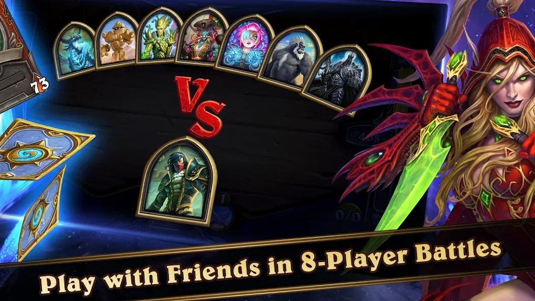 Hearthstone (Хртстоун)  [МОД Бесконечные деньги] Screenshot 3