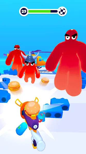 Blob Shooter 3D — Assassin Hit  [МОД Меню] Screenshot 4