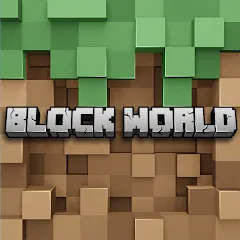 Взломанная Block World 3D: Craft & Build  [МОД Menu] - последняя версия apk на Андроид