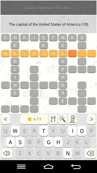 CrossWords 10 (Кроссворды 10)  [МОД Mega Pack] Screenshot 3