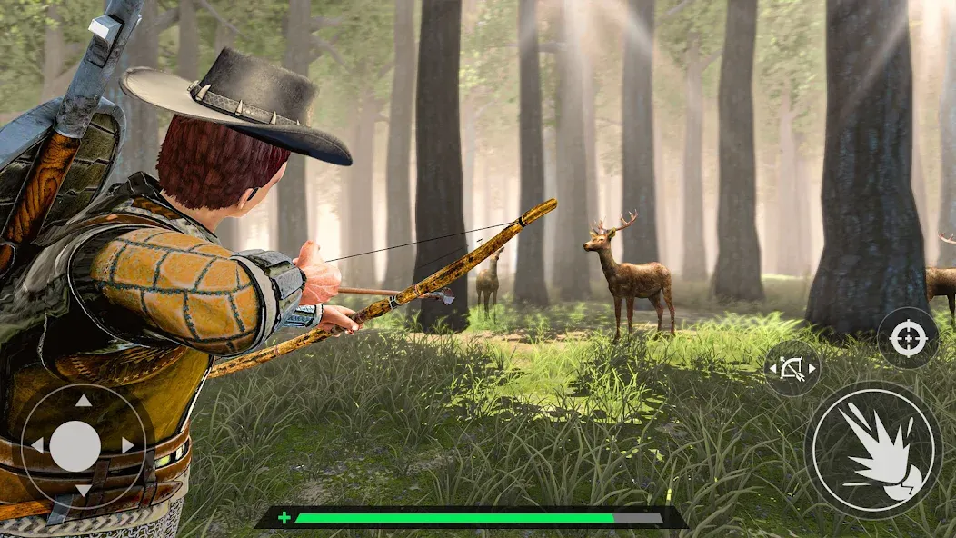 Animal Archery Hunting Games  [МОД Unlocked] Screenshot 1