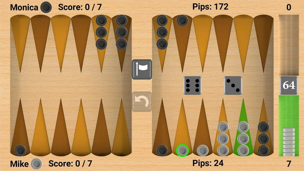 Bluetooth Backgammon  [МОД Бесконечные деньги] Screenshot 4