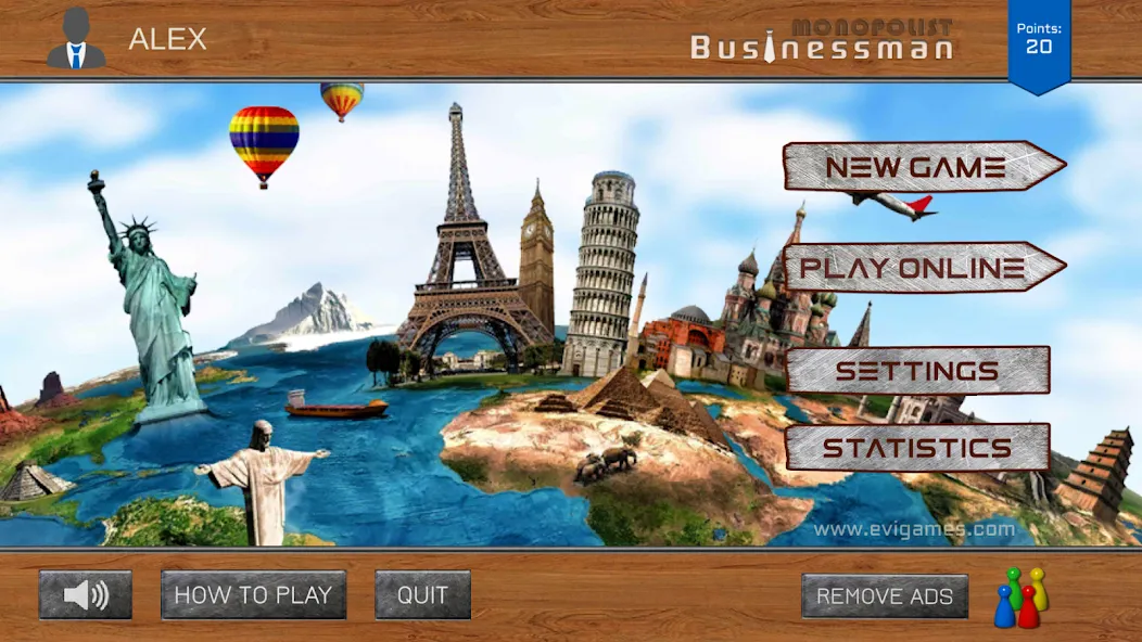 Businessman ONLINE board game (Бизнесмен онлайн настольная игра)  [МОД Бесконечные монеты] Screenshot 2