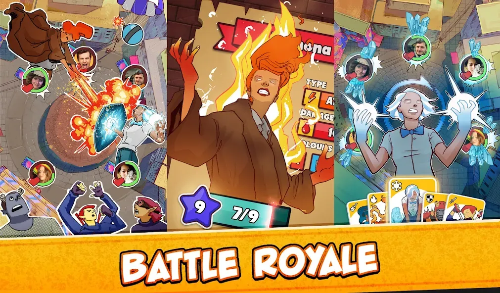 Card Wars: Battle Royale CCG (Локдаун Броул)  [МОД Много монет] Screenshot 1